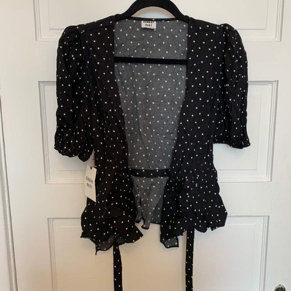 Aritzia Wrap Shirt Brand New